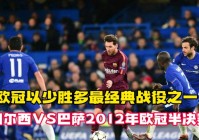 「2013欧冠」(2012欧冠半决赛切尔西vs巴萨)