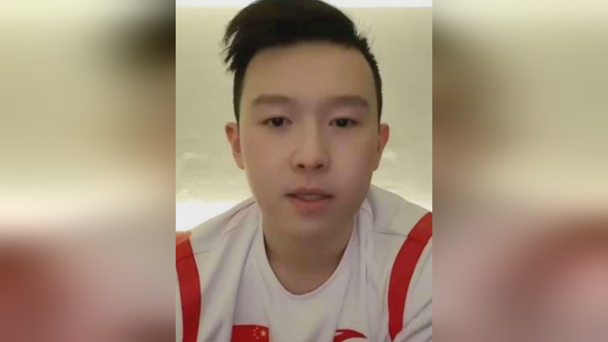 巴西队服，这也许意味着他们不希望这个视频被