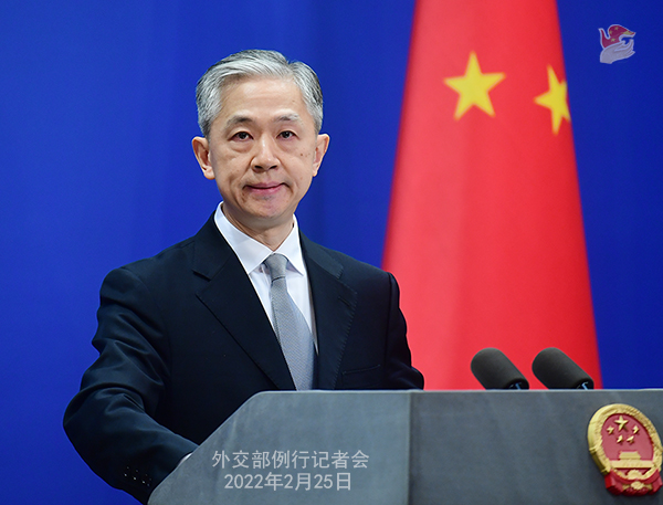 布雷达，中国外交部发言人汪文斌25日表示，美国总统拜登签署多份联合声明