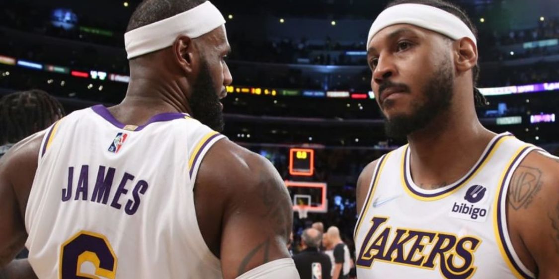 nba火箭对湖人：安东尼10分3篮板3助攻
