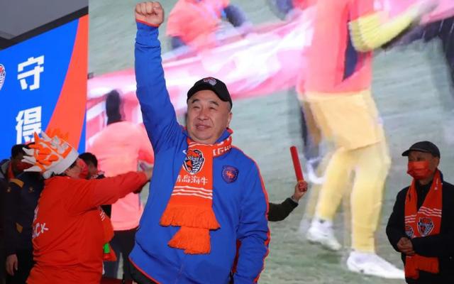 青岛中能主场，带领球队完成了6年内的1次摸底