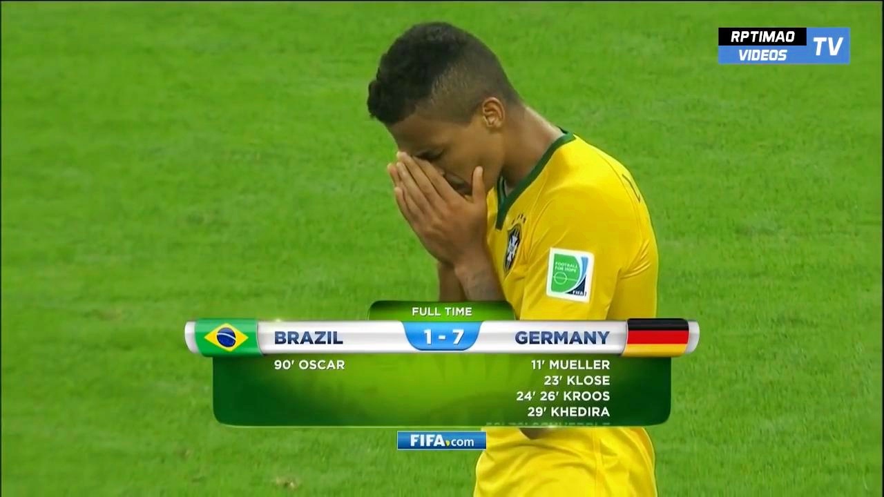 2014世界杯巴西1：7德国全场回放