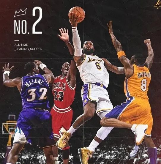 nba得分榜历史排名：詹姆斯稳稳拿下这场比赛