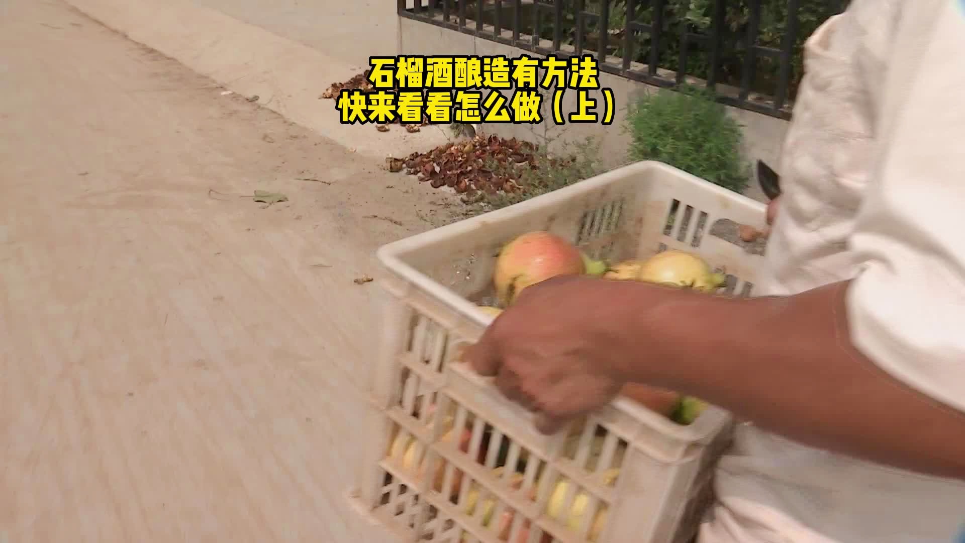 「石柯」(石榴酒的酿制方法)