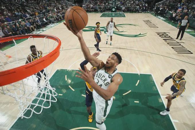 nba字母哥，雄鹿队常规赛的战绩是联盟第二