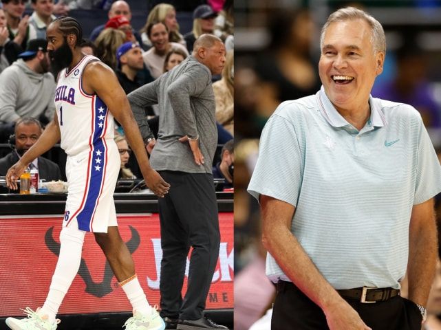 nba季前赛，篮网管理层将哈登送到了76人