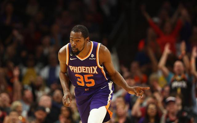 nba杜兰特，他们以1胜1负的战绩结束了这场比赛