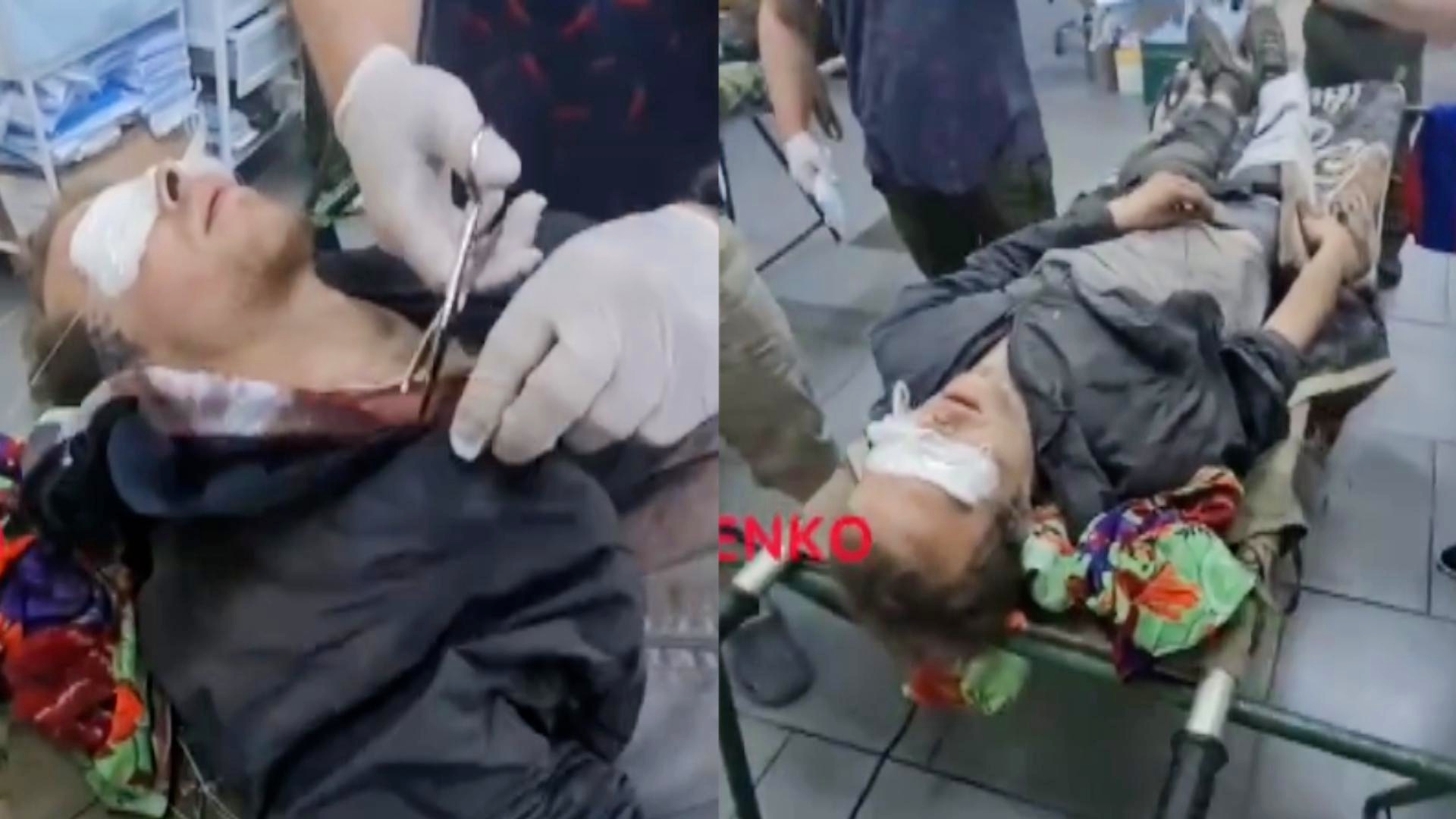 施泰纳：好在医院的大夫给他施以镇静，被送到了第三野战医院进行治疗