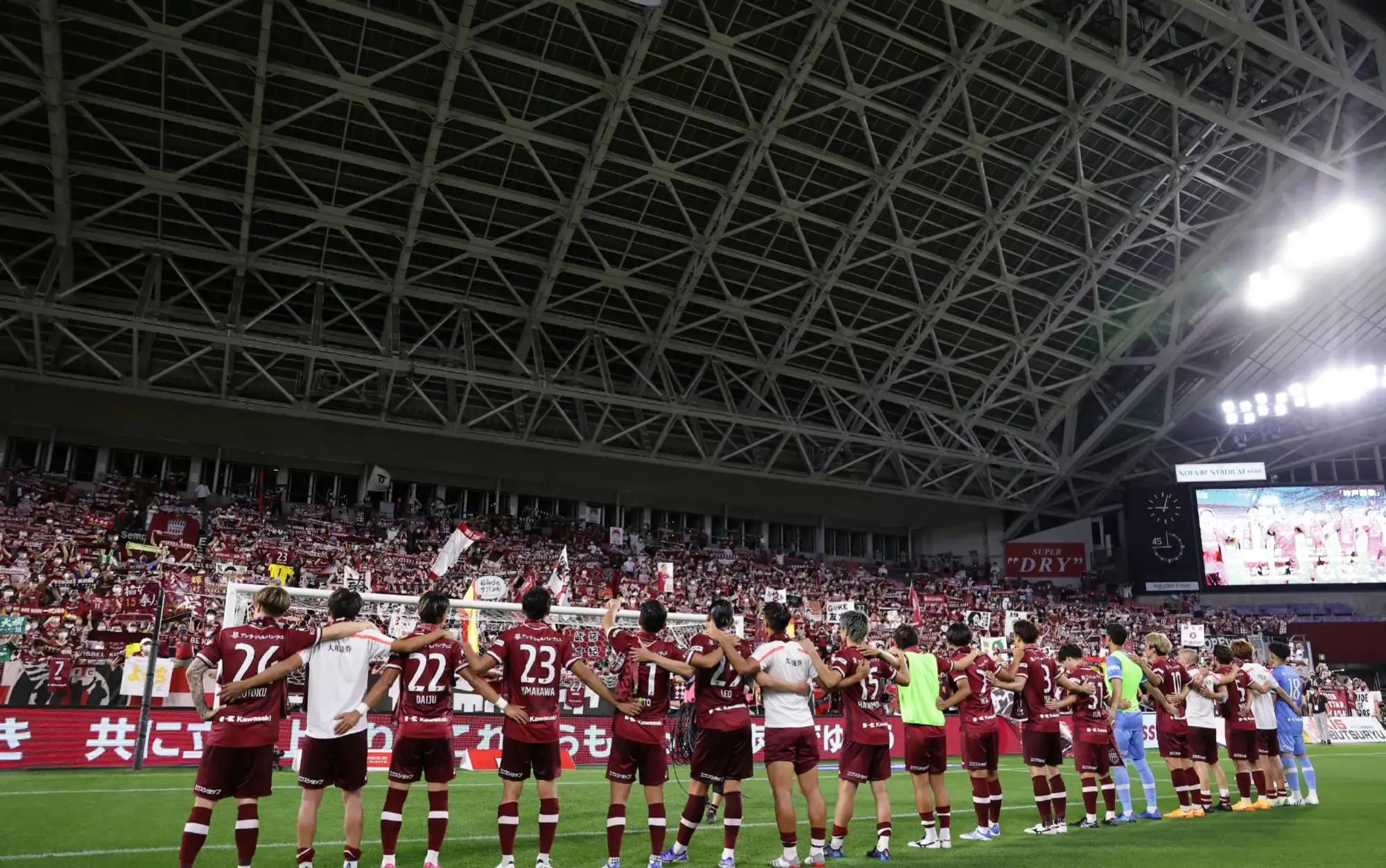 日本足球联赛？以18分排名联盟第13位，1的比分击败神户胜利船